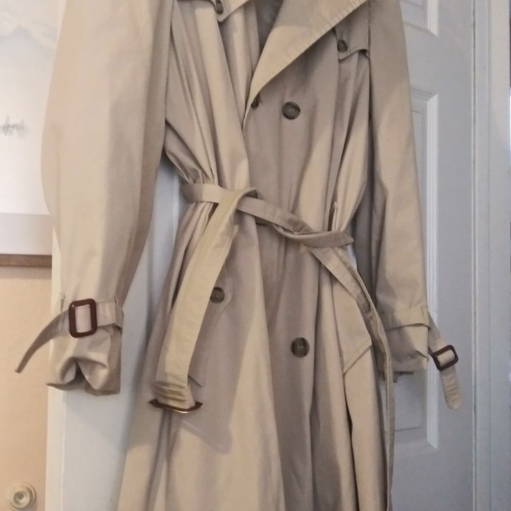 Men's/women's trench coat with lining
